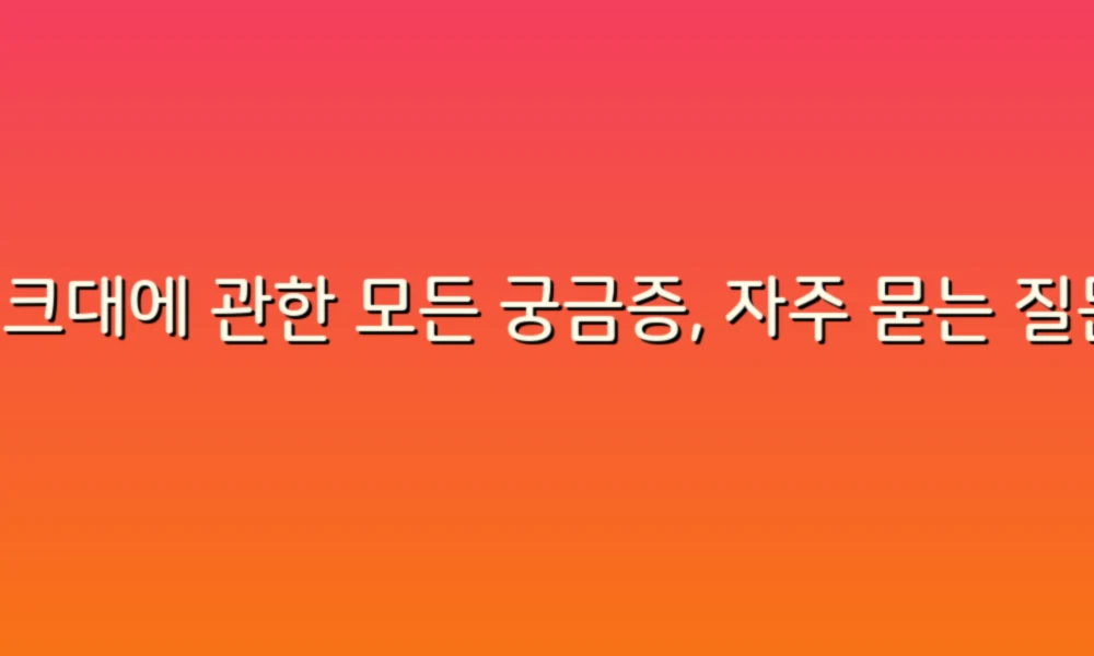 싱크대에 관한 모든 궁금증, 자주 묻는 질문 83가지로 해결하기!